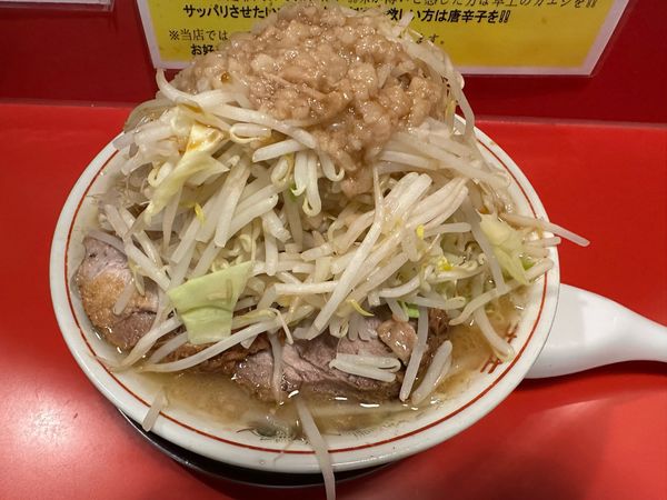 「ラーメン　全マシ」@ラーメン豚島 溝の口店の写真