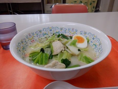 「豚骨野菜ラーメン」@神奈川県厚木合同庁舎食堂の写真