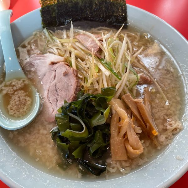「ネギラーメン 930円」@ラーメンショップ 館林店の写真
