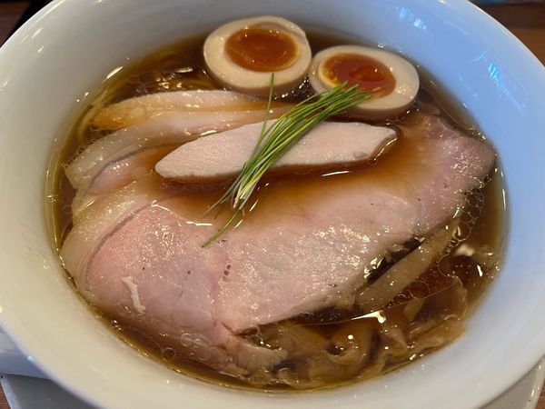「特製醤油らぁ麺」@らぁ麺 あおばの写真
