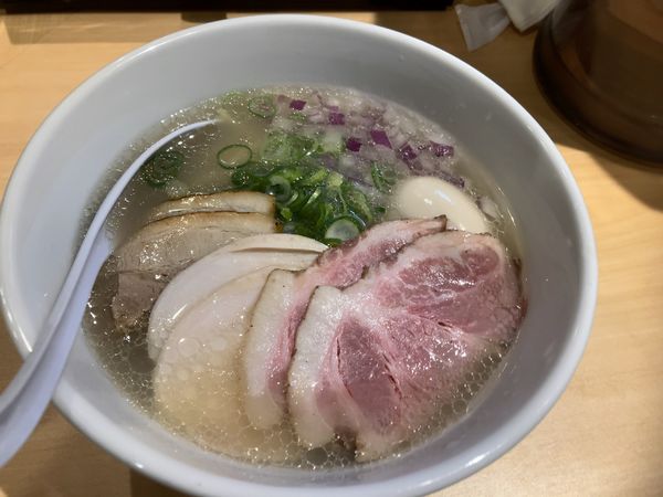 「特製蛤麺」@蛤麺しちりの写真