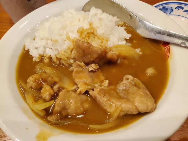 「迷你咖喱飯」@ラーメン黄金 伊勢佐木モール店の写真