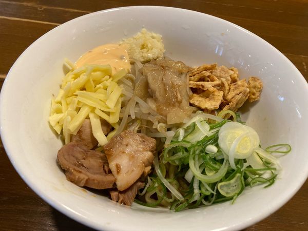 「ジャンクまぜそば（限定）」@Dragon Noodle's ドラゴンラーメンの写真