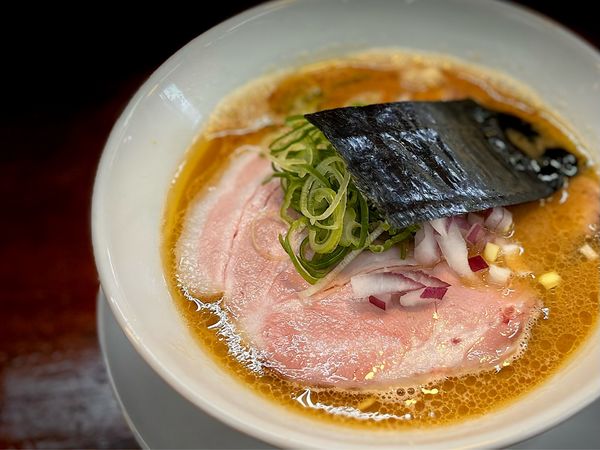 「ホタ白湯らぁ麺 1,000円」@会津ばんだいらーめん 伊勢崎店の写真