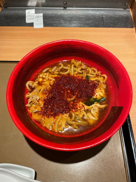「辛うま麺(850円)3辛」@やよい軒 長者町店の写真