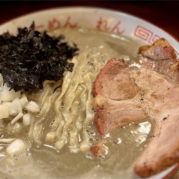 「セメント煮干し 950円」@豚骨らーめん れんの写真
