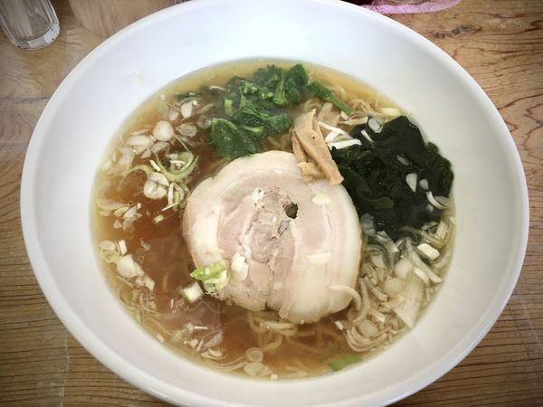 「ラーメン(700¥)」@らぁ麺や コントの写真