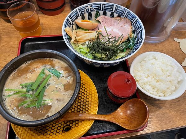 「もつ煮つけ麺」@ラーメン猪太の写真
