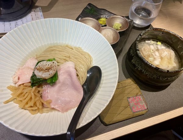 「帆立の昆布水つけ麺 白【塩】」@Tokyo Style Noodle ほたて日和の写真