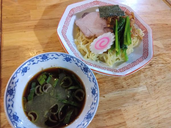 「つけめん（麺少なめ）」@青空食堂の写真