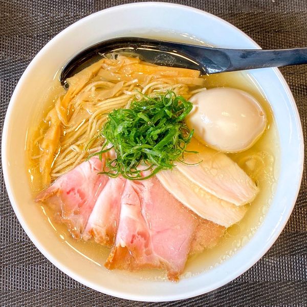 「特製中華そば 塩 ¥1,180」@中華そば 向日葵の写真