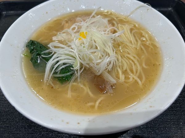 「塩ラーメン920円」@せたが屋 守谷サービスエリア店の写真