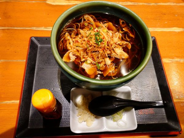 「生姜香る肉そば（980円）」@高田屋 川崎駅前店の写真