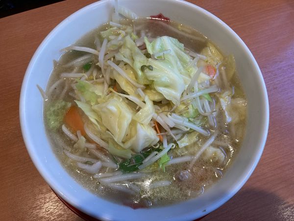 「野菜たっぷりタンメン(大盛)」@日高屋 恵比寿南店の写真