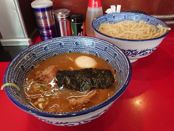 「釜あげ得勢つけめん」@自家製中華そば 勢得の写真