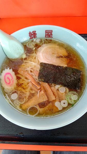 「ラーメン　680円」@蜂屋の写真