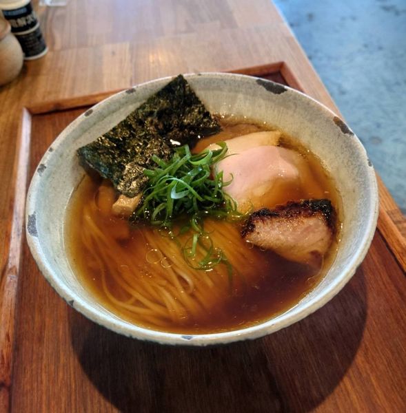 「味玉醤油そば」@YOKOKURA STOREHOUSEの写真