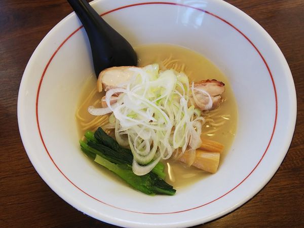 「地鶏白湯ラーメン　950円」@そうげんラーメンの写真