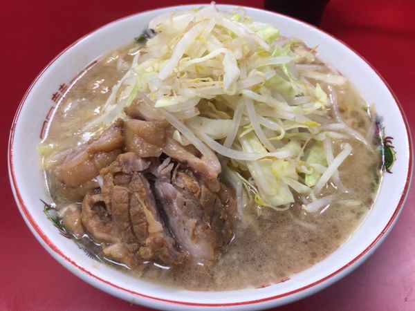 「小ブタ(ニンニク) 930円」@ラーメン二郎 京急川崎店の写真