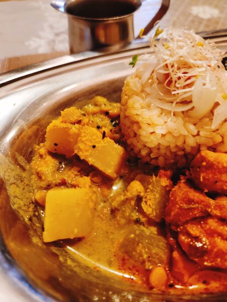 「オールがけカレー」@旧ヤム鐡道の写真