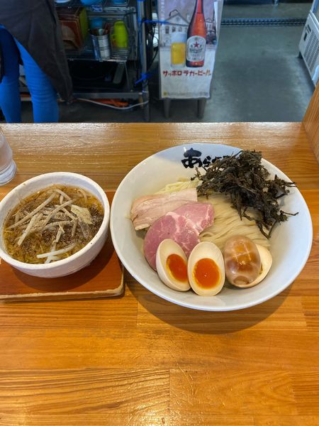 「コショウヤサイつけ麺スペシャル大盛¥1,300円(期間限定)」@ニボチャチャ！！ラーメン あらき軒の写真