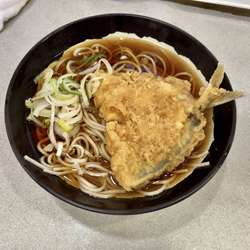あじ天そば￥430