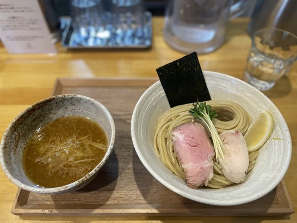 「鶏魚介つけめん ¥980 中盛り ¥150」@MENYA NAKAGAWAの写真