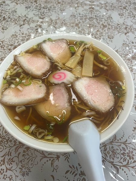 「チャーシュー麺(800円)+大盛(50円)」@きんそばの写真
