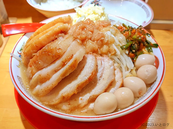 「大ブタダブル」@ラーメン豚彦 本店の写真