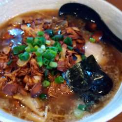 醤油ラーメンこってり