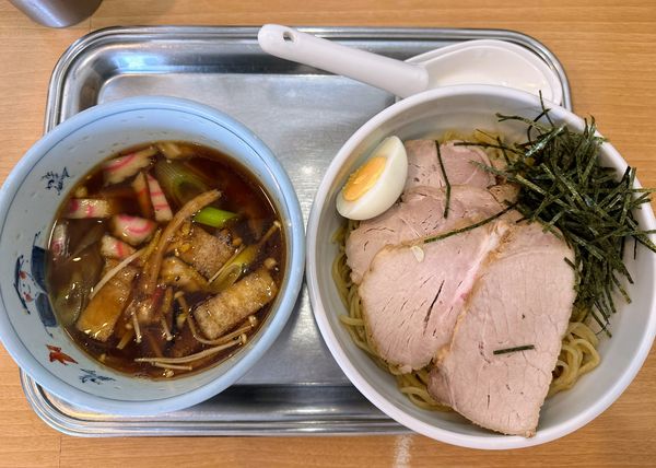 「チャーシュウきのこ汁つけ麺」@大宮大勝軒の写真