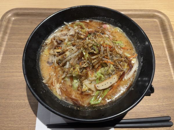 「黒ちゃんぽん 中」@じげもん ちゃんぽん 松戸店の写真