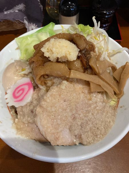 「ジャンク油そば」@麺処いろ葉の写真