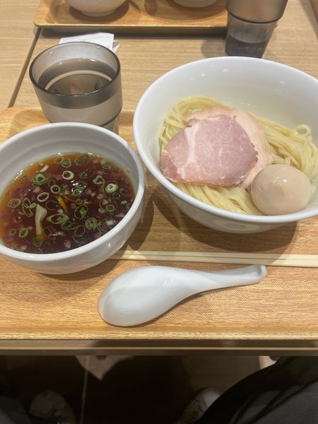 「昆布水つけ麺 味玉」@らぁ麺 ひがし田の写真