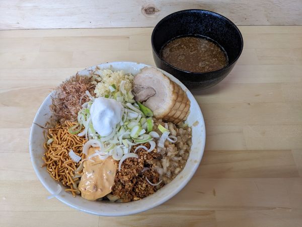 「Ｍそば（中）1100円」@ハイマウントMの写真