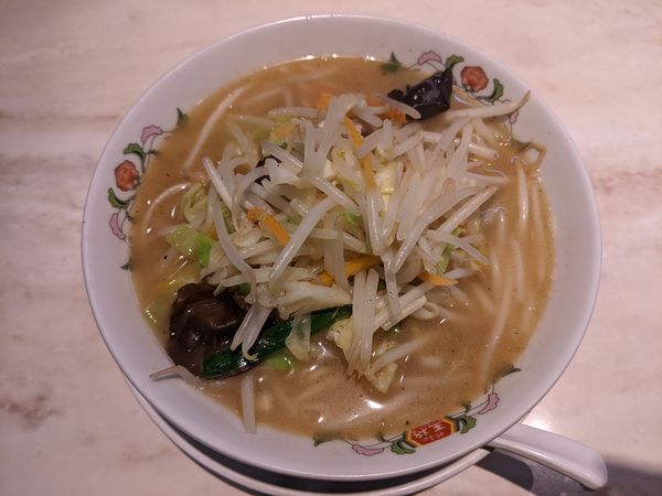 「タンメン：693円」@餃子の王将 五反野駅前店の写真