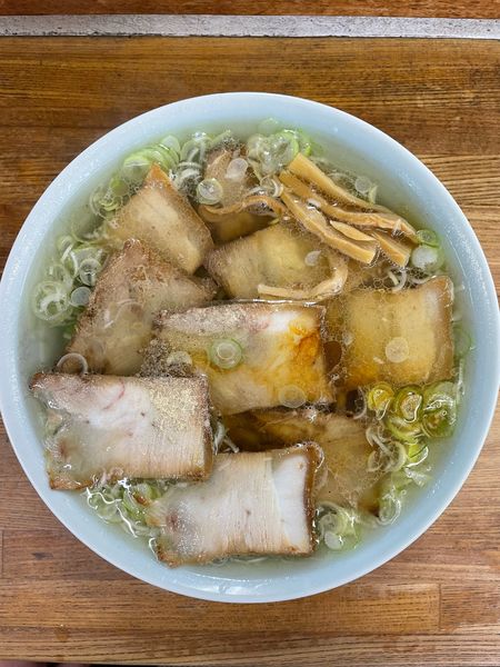 「チャーシューメン」@丸信ラーメン 船引店の写真