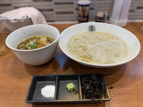 「鶏醤油つけそば」@らぁ麺 とうひちの写真