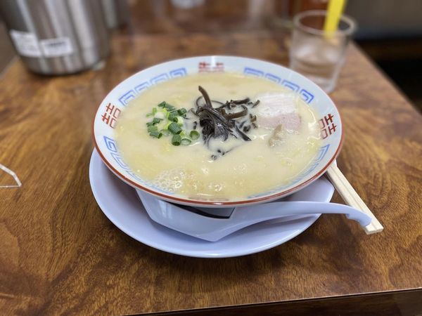「ラーメン、カレー味替玉」@博多元気一杯‼︎の写真