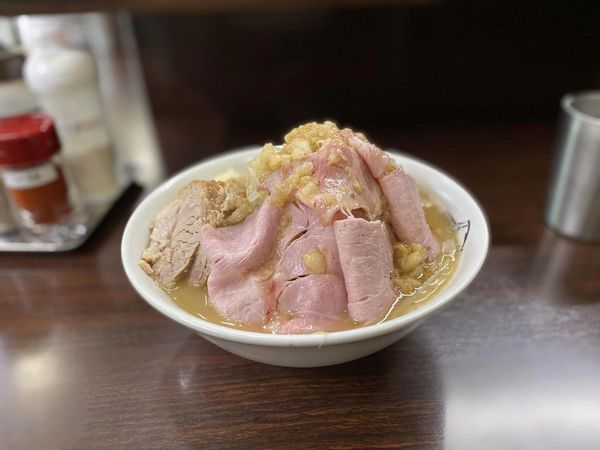 「小肉麺＋ローストポーク」@極肉麺 たいしの写真