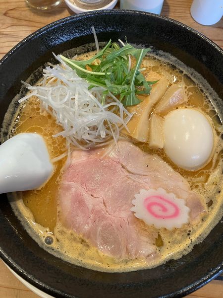 「オマール海老と甘海老出汁の味噌ラーメン」@麺処 凪の写真