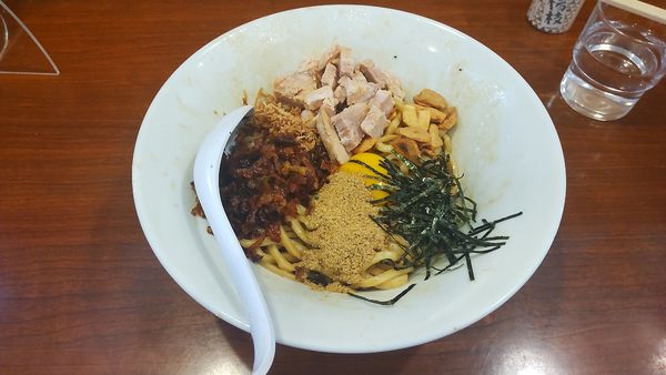 「焦ネギの油そば」@メガガンジャの写真