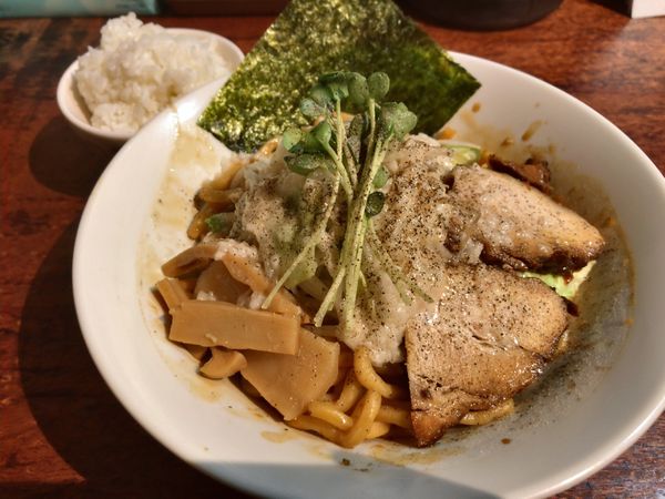 「濃厚油そば（大盛）」@油そば 君の写真