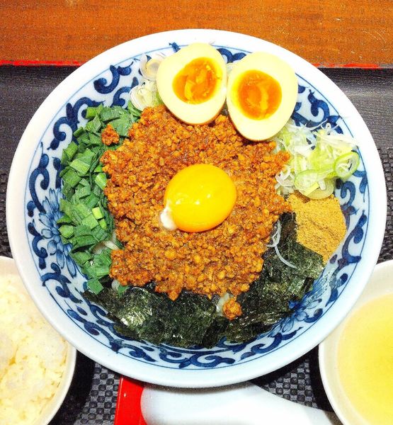 「君津まぜそば(本家) 880円＋1辛 20円」@寛虎の写真