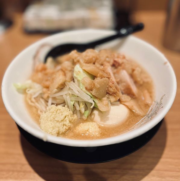 「ミニ（野菜少な目他￥800）」@豚山 上野店の写真