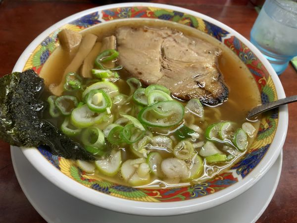「まぐろラーメン（醤油）」@まぐろラーメン 大門の写真