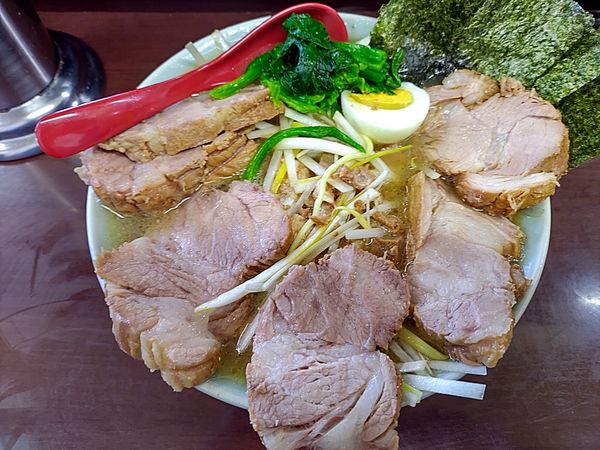 「ネギチャーシューメン」@ラーメンショップ 二ツ橋店の写真