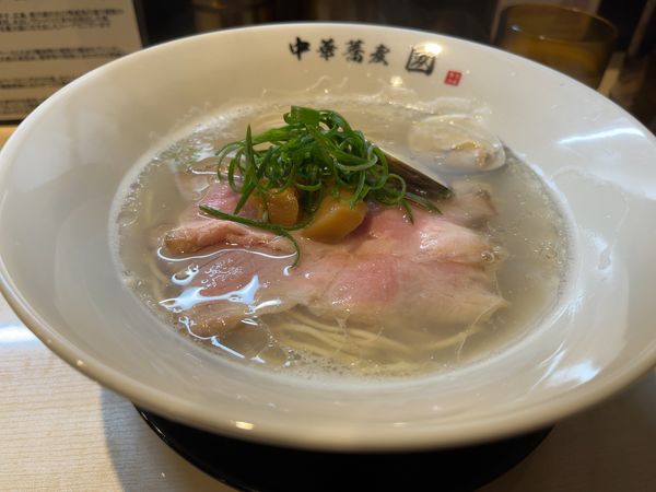 「貝だし蕎麦」@中華蕎麦 國の写真