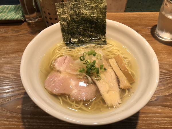 「中華そば（しお）850円」@中華そば やま福の写真