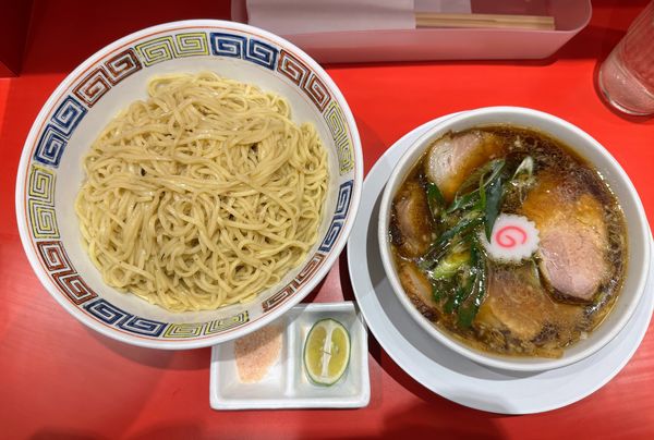 「つけそば+肉増し」@カドヤ食堂 クリスタ長堀店の写真